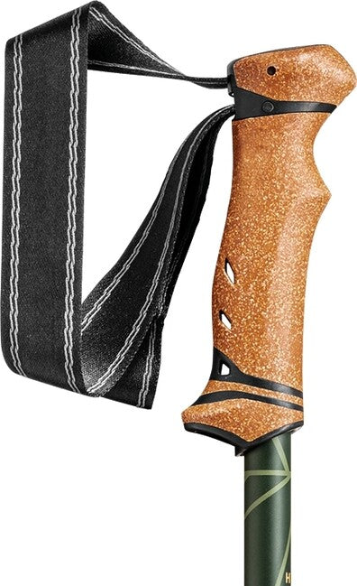 LEKI Legacy Lite AS трекинг палки, манго-маслиненозелено-бутилково зелено, 100 - 135 cm