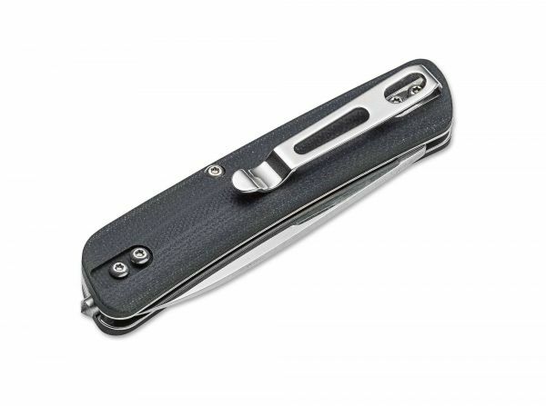 BÖKER® Tech Tool City 1 джобен нож 7,1 см, черен, G10, разбивач за стъкло