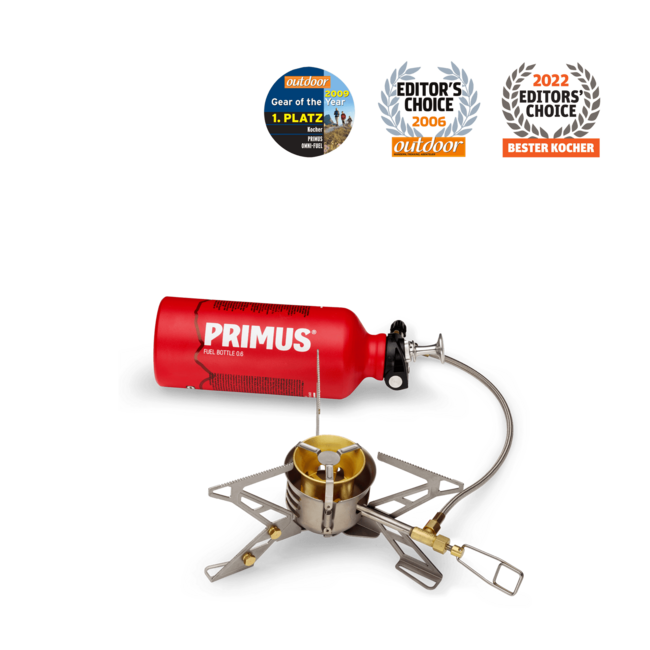 PRIMUS OmniFuel II горелка с бутилка гориво и калъф