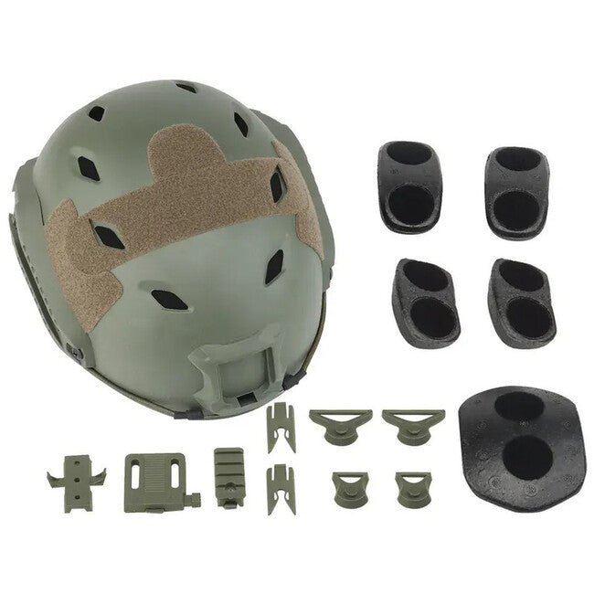 DRAGOWA Tactical Fast BJ Tracker тактическа каска, Mandrake