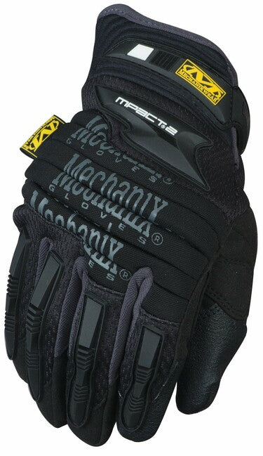 Mechanix M-Pact 2 работни ръкавици, черни