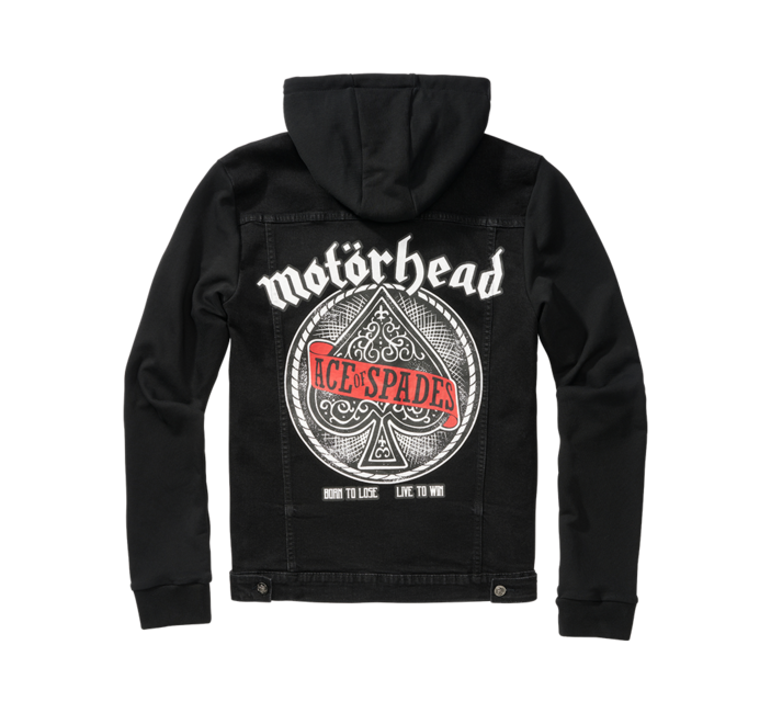 Brandit Motörhead Cradock дънкова яке, черна-черна