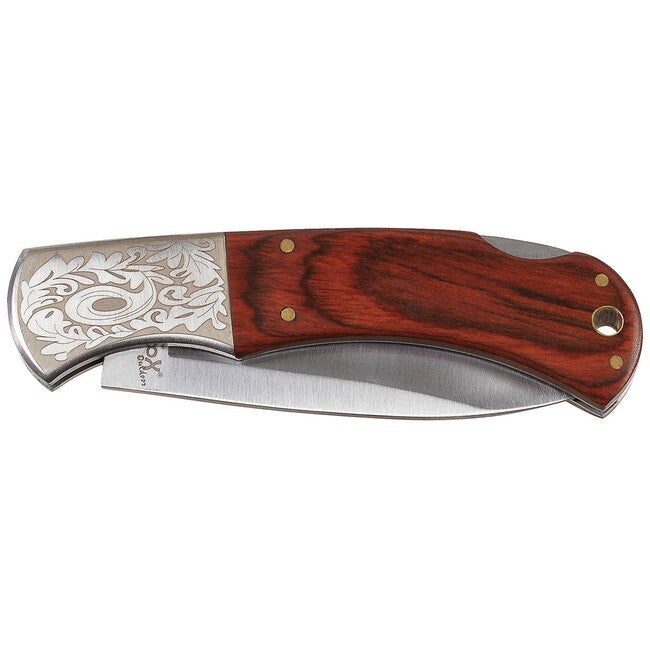 Fox Outdoor Jack нож, дървена дръжка, украшения