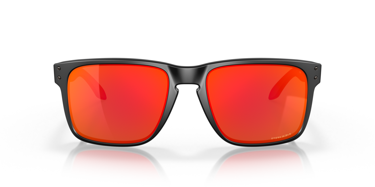 Oakley HOLBROOK XL слънчеви очила с рамка Matte Black и лещи Prizm Ruby, 59