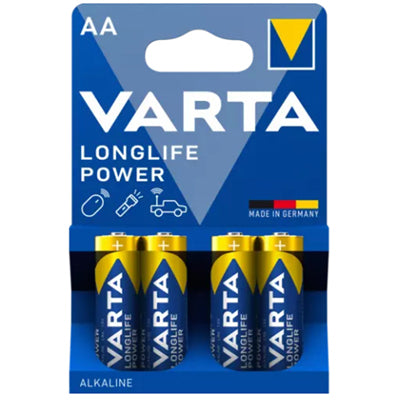 Батерии Varta Longlife Power AA / Mignon, 4 бр.