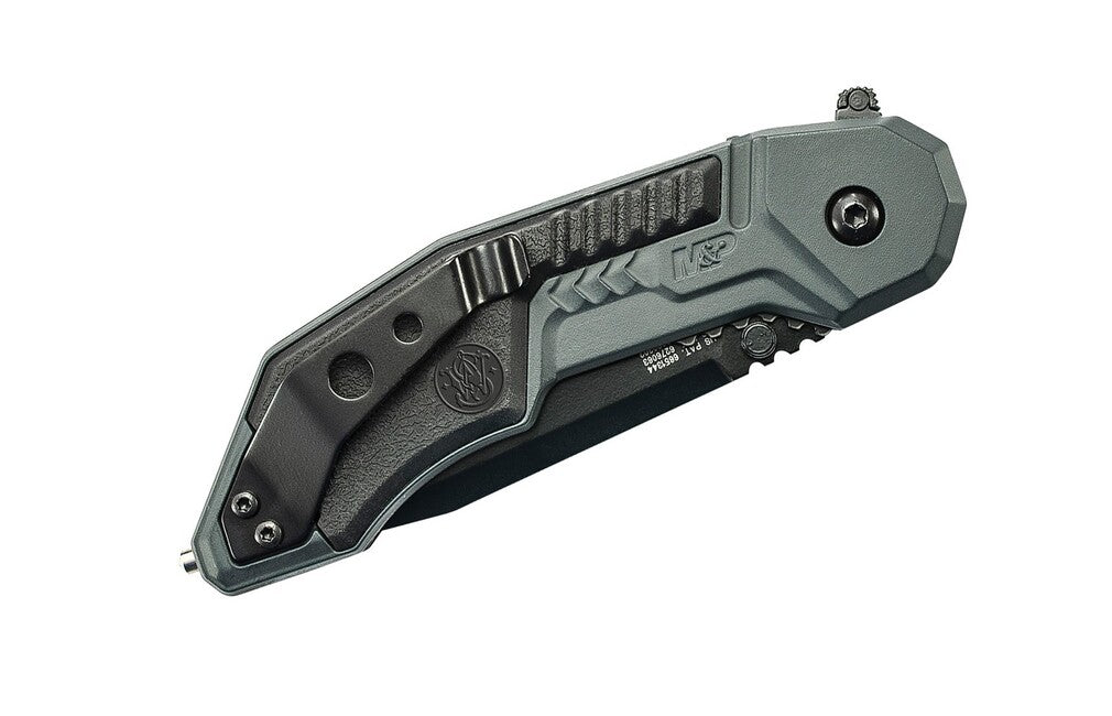 S&W M&P M.A.G.I.C. джобен нож 7,6cm, сива алуминиева гума
