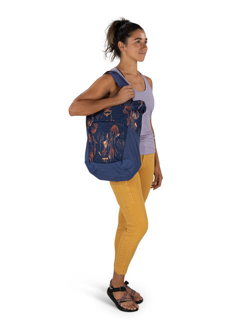 OSPREY DAYLITE TOTE PACK градски раница, дива цветов принт/alkaline