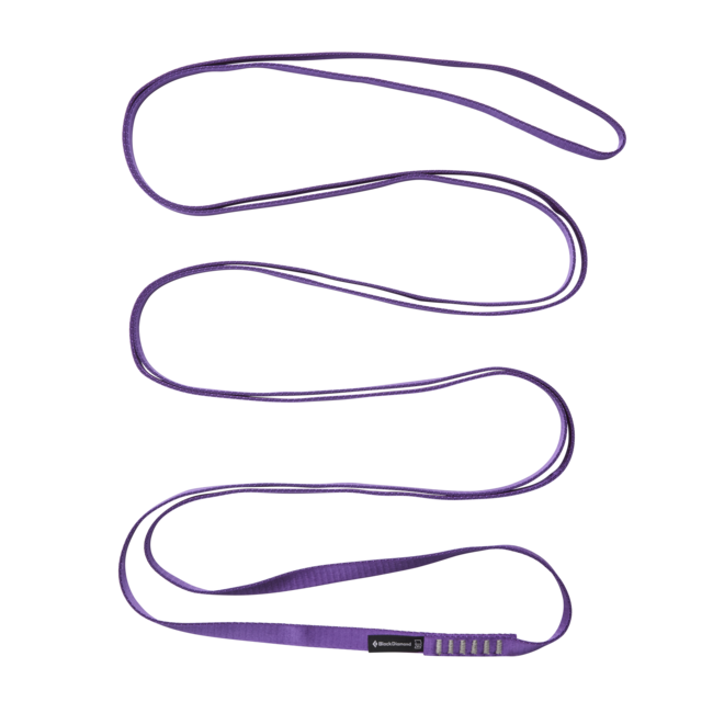 Black Diamond Runner случка найлон 18 mm, лилава, 240 cm