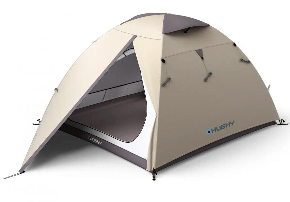 Husky Bird 3 Plus експедиционна палатка за 3 души, light brown