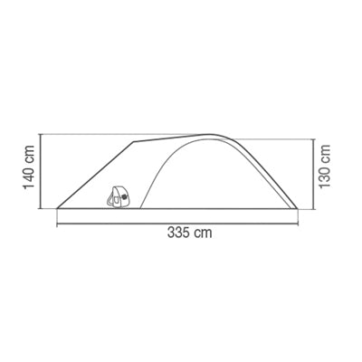 Coleman Darwin Plus палатка за 4 души