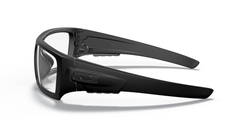 Oakley Det Cord балистични очила с прозрачна леща, мат черни
