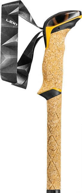 LEKI Cressida FX Carbon AS туристически щеки, бяло-манго-сребърно, 100 - 120 cm