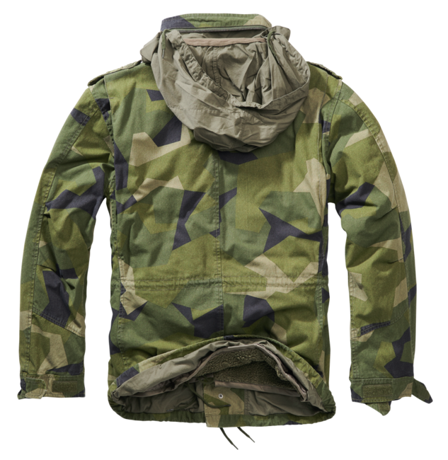 Brandit M65 Giant зимно яке Swedish Camo M90