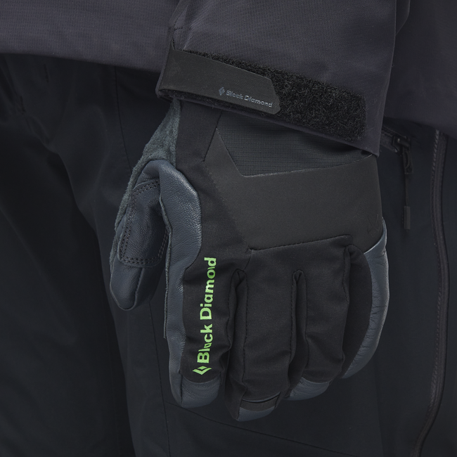 Black Diamond Punisher кожени ръкавици, черни