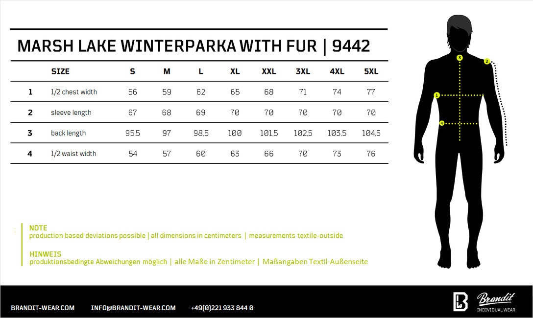 Brandit Marsh Lake Teddyparka, антрацит
