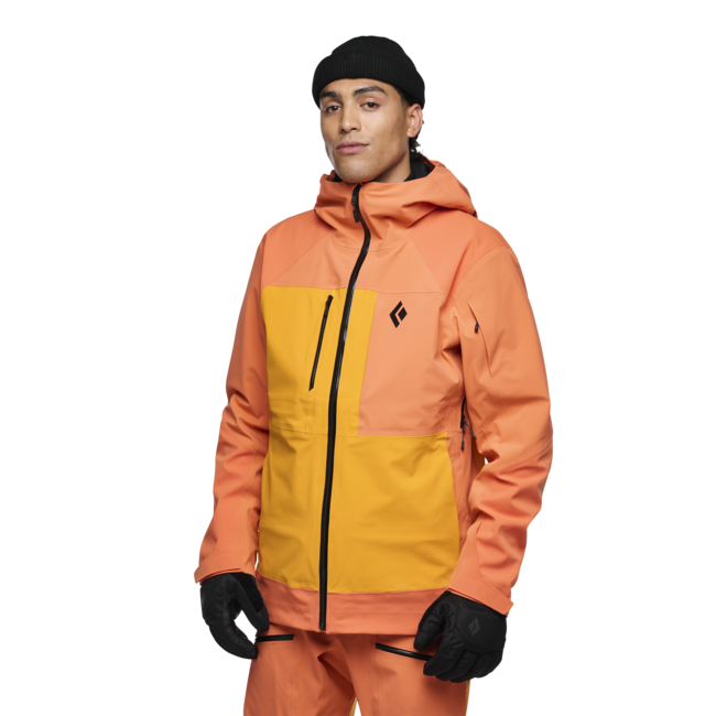 Black Diamond Recon Stretch Pro Shell ски яке мъжко, bd оранжево-пламък оранжево