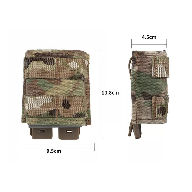 Leguon Scout калъф тактически за магазин 7.62 mm AR15 M4, черен