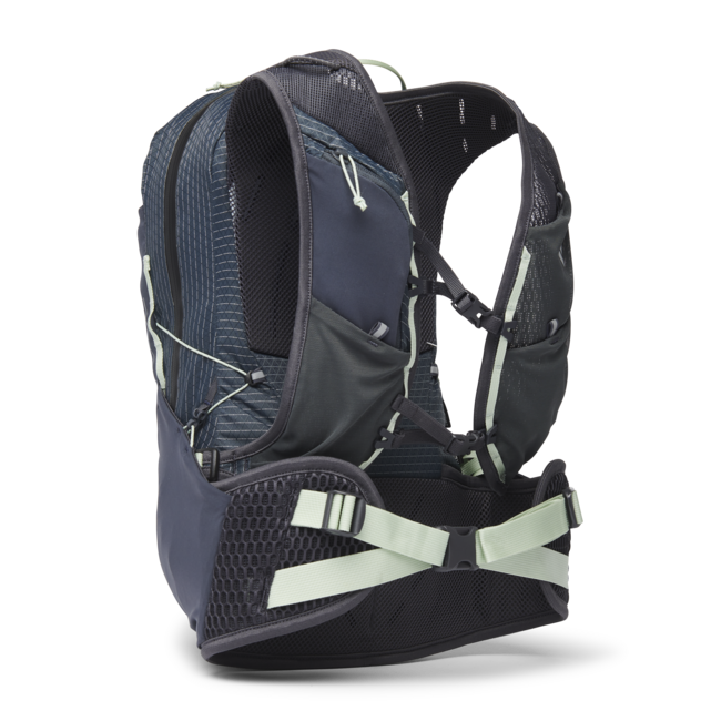 Black Diamond Pursuit 15 туристическа раница дамска, карбон-пяна зелено