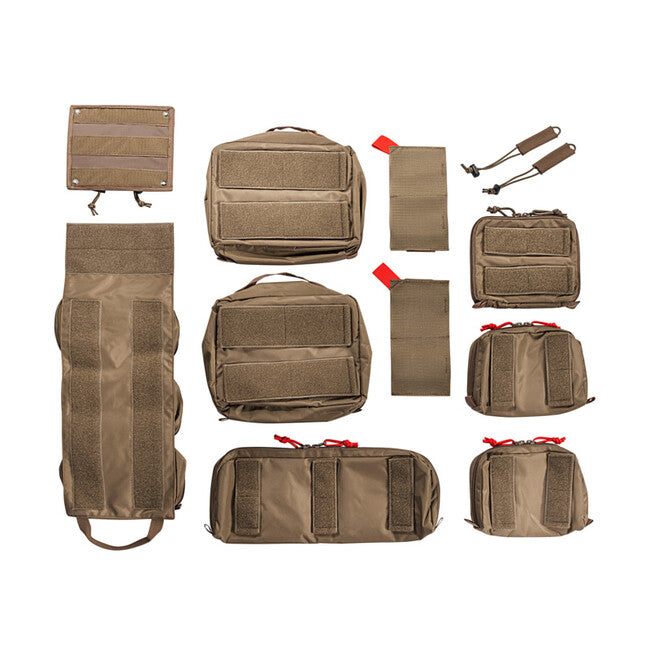 Tasmanian Tiger Modular Medic Insert 30 VL комплект организатори, койотово кафяв