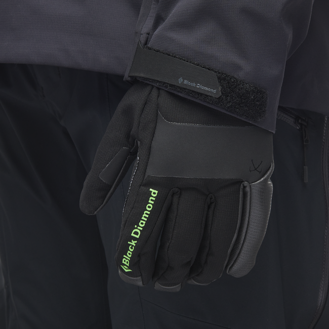 Black Diamond Torque кожени ръкавици, черни
