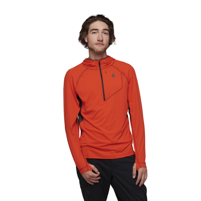 Black Diamond Alpenglow Pro суитшърт мъжки, октанов