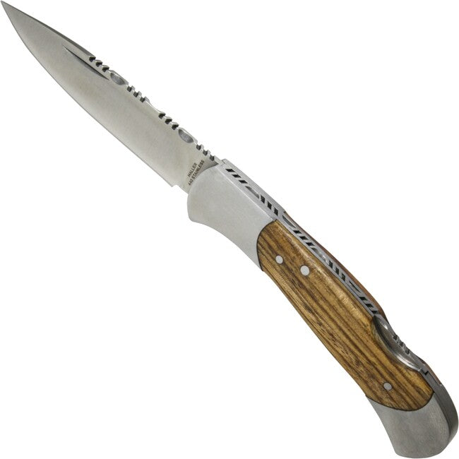 Haller Tame Джобен нож Stahlbacken Zebraholz, 440rsf 40414