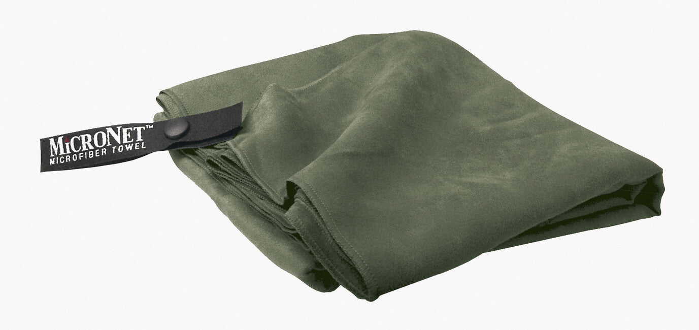 Gear Aid Microfiber Towel кърпа от микрофибър с антибактериална обработка и мрежесто вречко Кърпи за ръце ' GearAid, 90 x 155 cm, mach