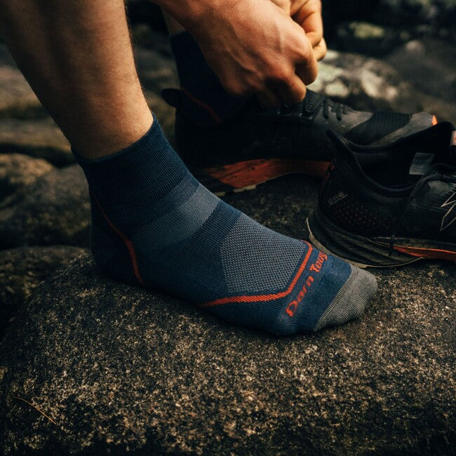 Darn Tough Light Hiker 1/4 чорапи леки с възглавничка, Дънка