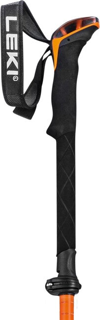 LEKI Sherpa FX Carbon Strong планински щеки, оранжева-денимова синя, 120 - 140 см
