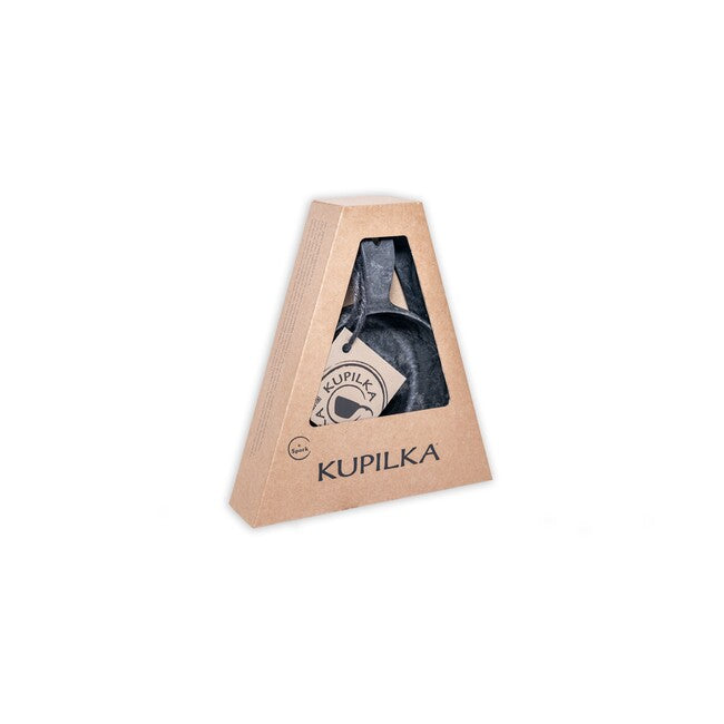 KUPILKA 33 + Spork комплект с купа и лъжица с вилица в един, черна