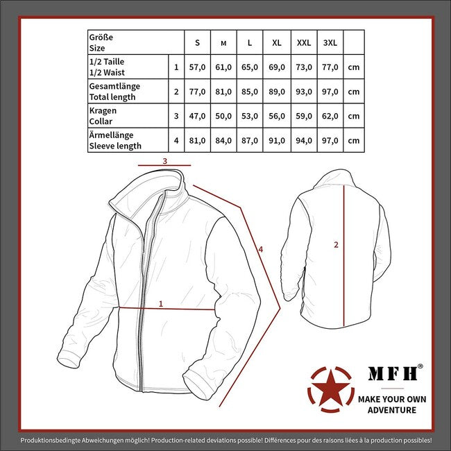 MFH Professional Commando Smock яке, OD зелено