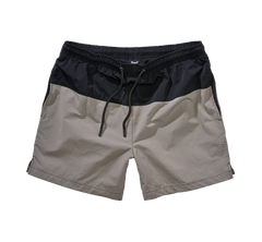 Brandit Swimshort Basic swim shorts, black/grey