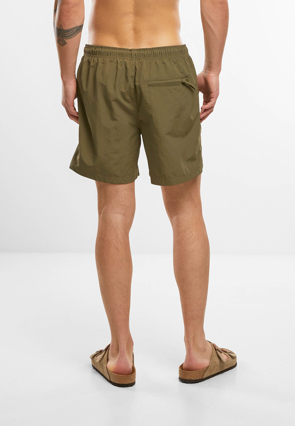 Brandit Swimshort Basic pánske plavky, olive