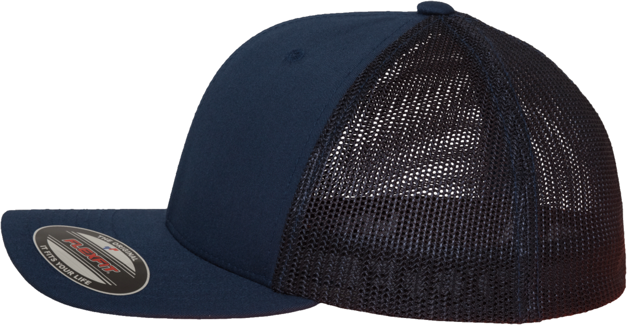 Brandit Flexfit Mesh Trucker мрежеста шапка с козирка, тъмносиня