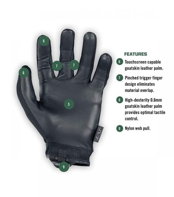 Mechanix Wear Breacher ръкавици Nomex®, черни