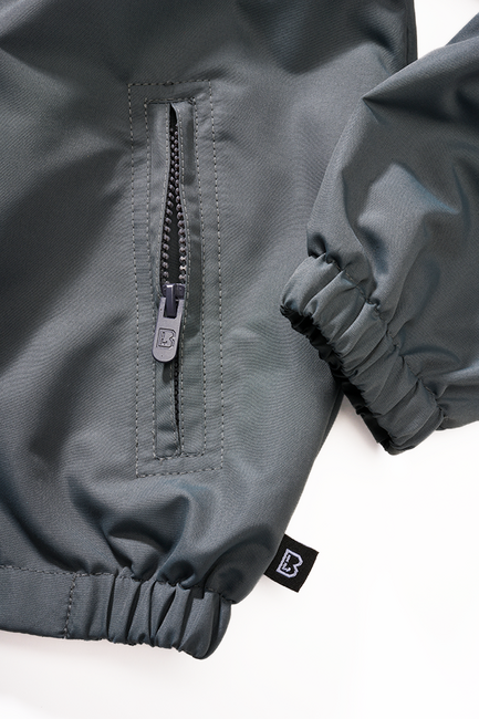 Brandit Summer Frontzip Windbreaker яке детско, антрацит