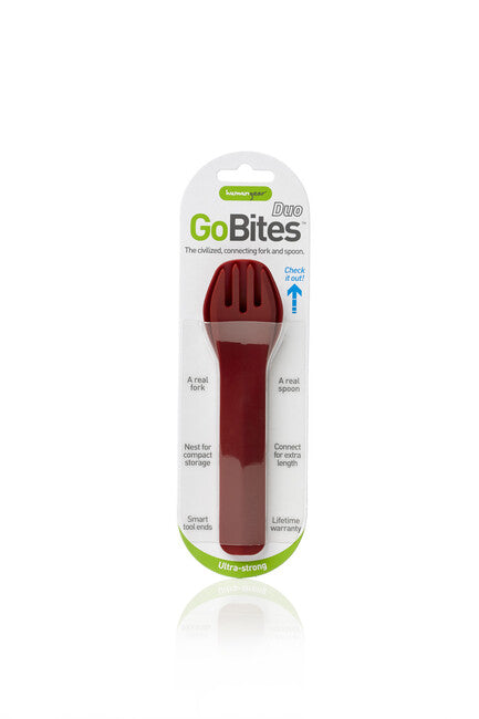 Humangear GoBites DUO прибори, червена