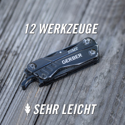 Gerber Dime многофункционален нож, черен