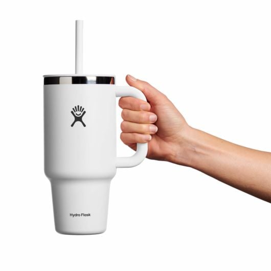 Hydro Flask All Around Travel Tumbler термо канче 946 ml 32 OZ, бяло