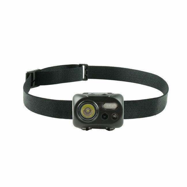 Техник фенер за глава LED CREE L2 микро-USB с гумирано покритие, червена светлина