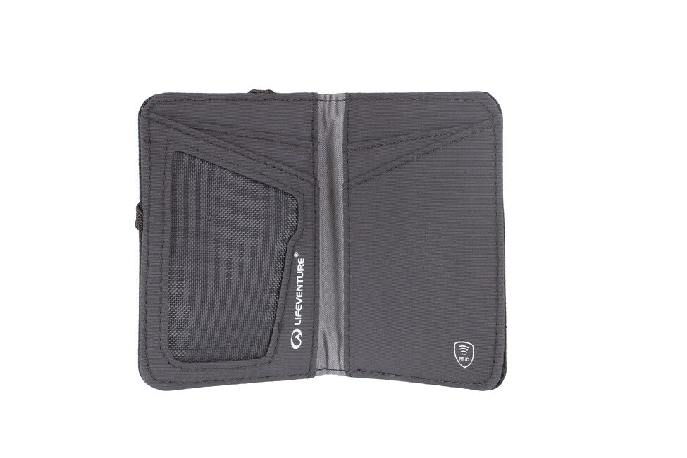 Lifeventure RFID Card Wallet портфейл, сив