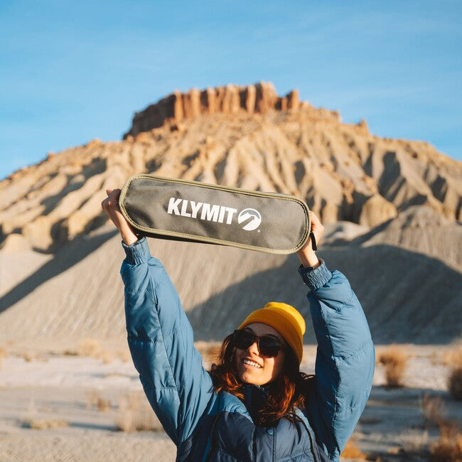 Klymit Ridgeline сгъваемо кресло, сиво