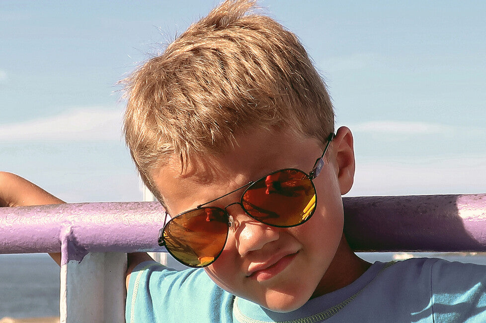 ActiveSol Kids Iron Air поляризационни слънчеви очила детски, оранжеви/облъчни