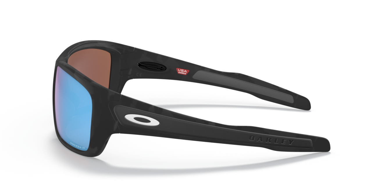 Oakley TURBINE слънчеви очила с рамка Matte Black Camo и лещи Prizm Deep Water Polar, 65