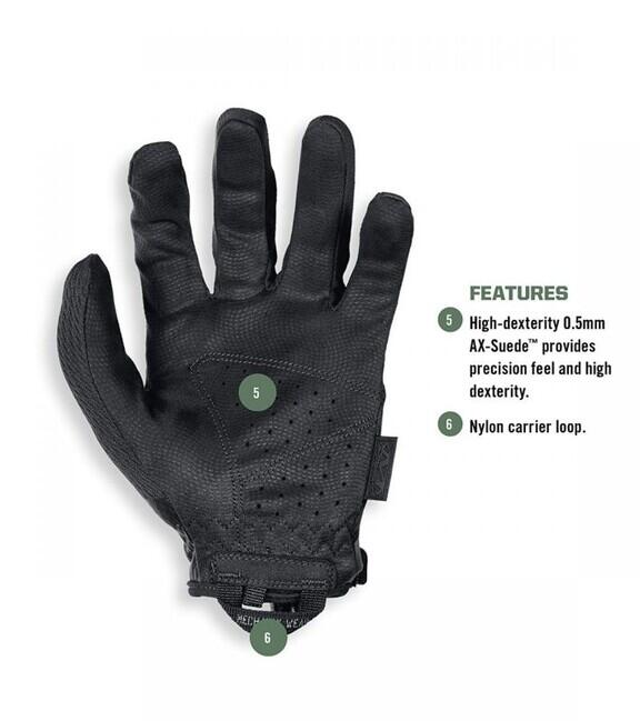 Mechanix Wear Specialty 0,5 ръкавици, черни