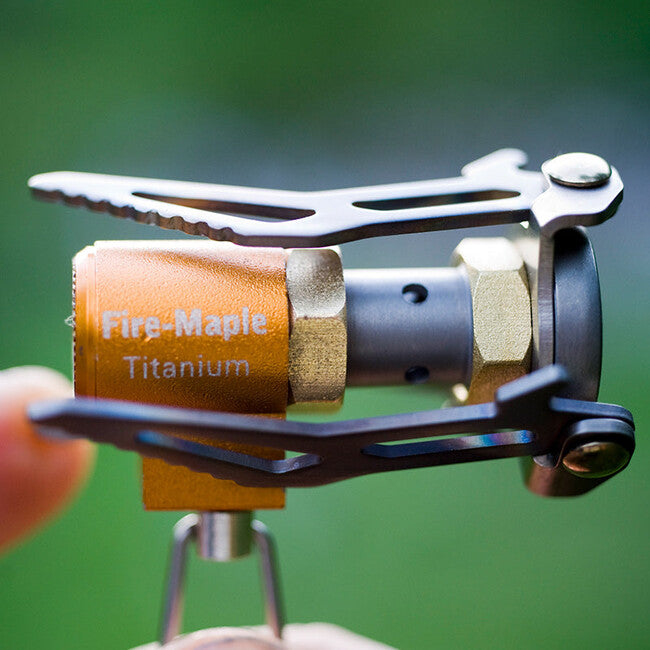 Fire Maple FMS-300T титанов сгъваемо готварско съоръжение, оранжево