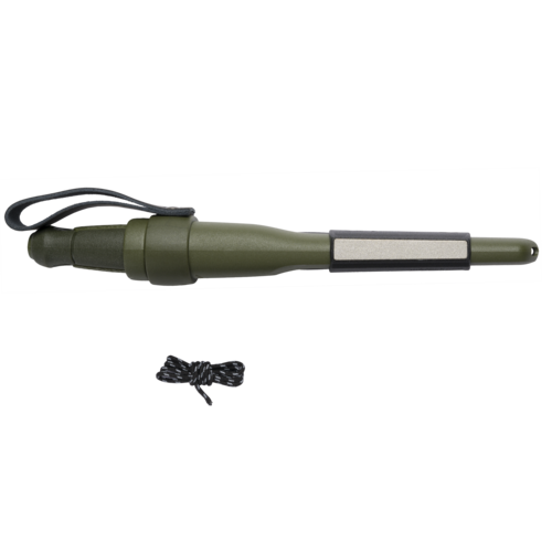 Morakniv Kansbol нож за оцеляване на открито със зелена комплект