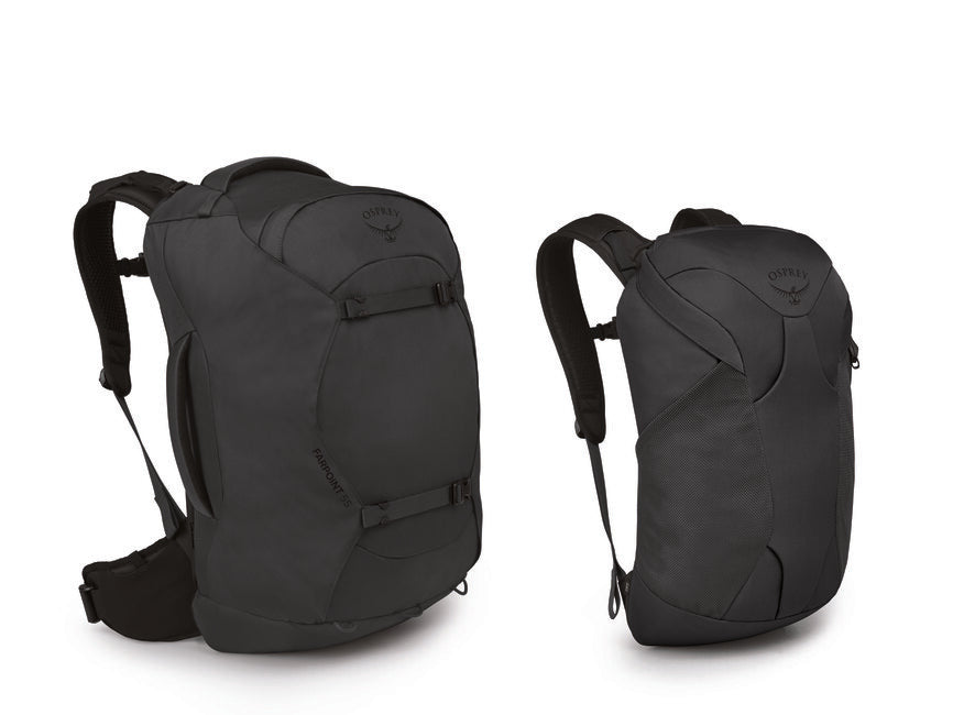 OSPREY FARPOINT 55 пътна раница, тунелно зрение сив