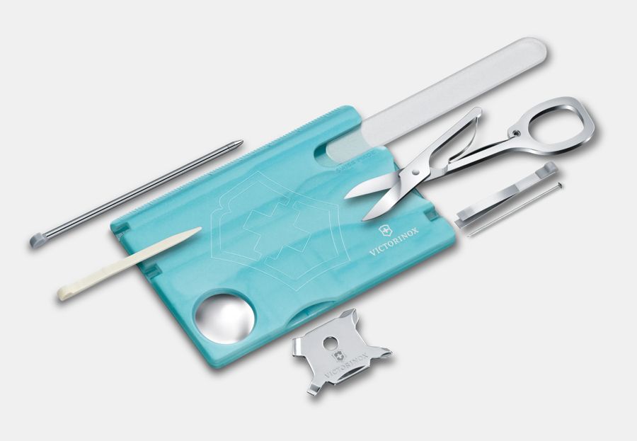 Victorinox Swiss Card Nailcare маникюрен, син