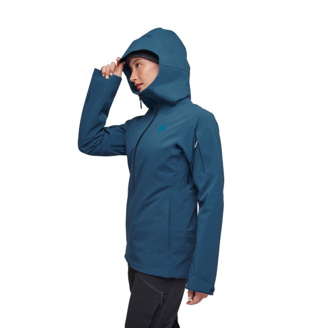 Black Diamond Recon Insulated Shell непромокаемо яке, дамско, азурит